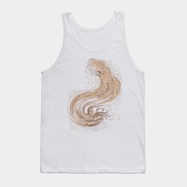 Optical tentacles Tank Top by javirams